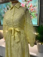 Robe Dentelle Élégance avec Ceinture – Image 15