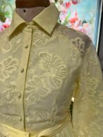 Robe Dentelle Élégance avec Ceinture – Image 16
