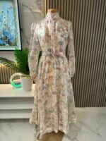 Robe Longue Fleurie Élégance Romantique – Image 9