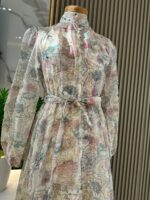 Robe Longue Fleurie Élégance Romantique – Image 2