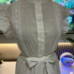 Robe Longue Blanche Dentelle Élégance