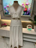 Ensemble Blanc Bohème Chic 2 Pièces – Image 10