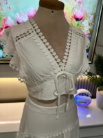 Ensemble Blanc Bohème Chic 2 Pièces – Image 11