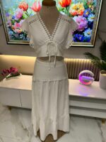 Ensemble Blanc Bohème Chic 2 Pièces – Image 7