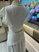 Ensemble Blanc Bohème Chic 2 Pièces – Image 6