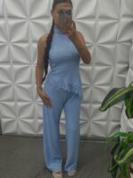 Ensemble  Top Licou et Pantalon Fluide – Image 5