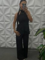 Ensemble  Top Licou et Pantalon Fluide – Image 3
